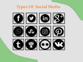 Types Of Social Media
 