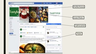 Profile Picture
Cover Photo
Call to action
Posts
 