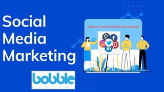 Social
Media
Marketing
what is social media marketing?
 