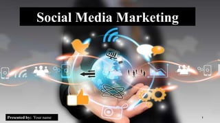 Social Media Marketing
1
Presented by: Your name
 