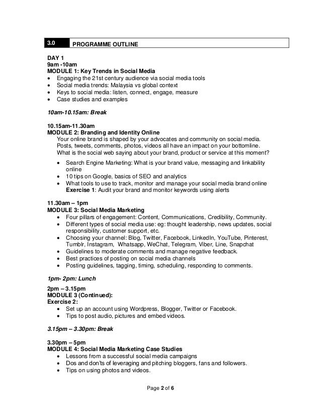 Social Media Marketing March 2016