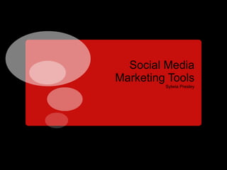 Social Media Marketing Tools ,[object Object]