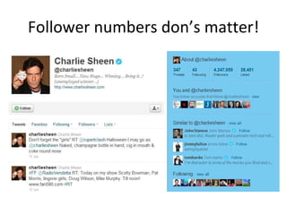 Follower numbers don’s matter! 