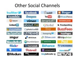 Other Social Channels
 
