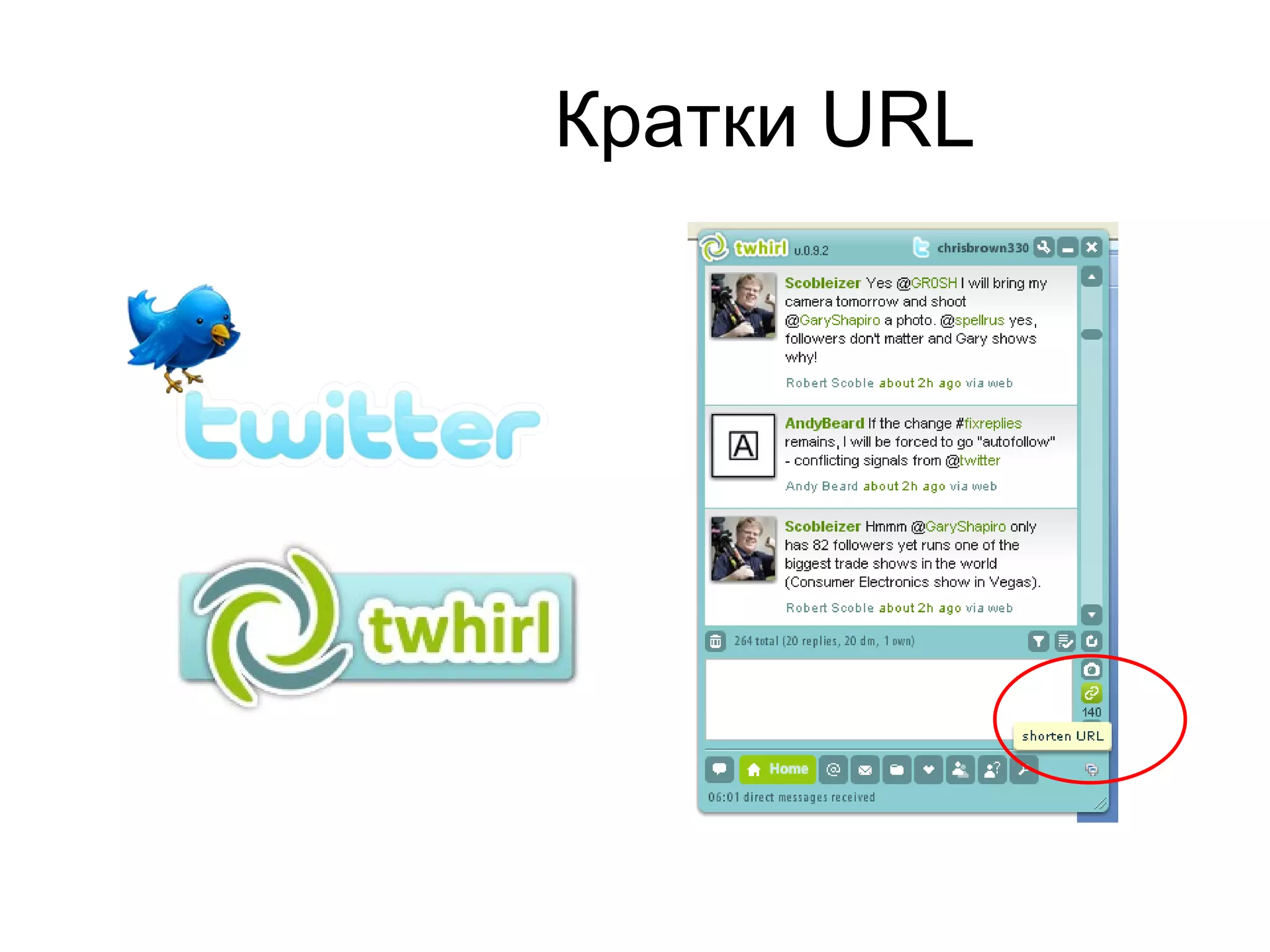 Кратки URL
 