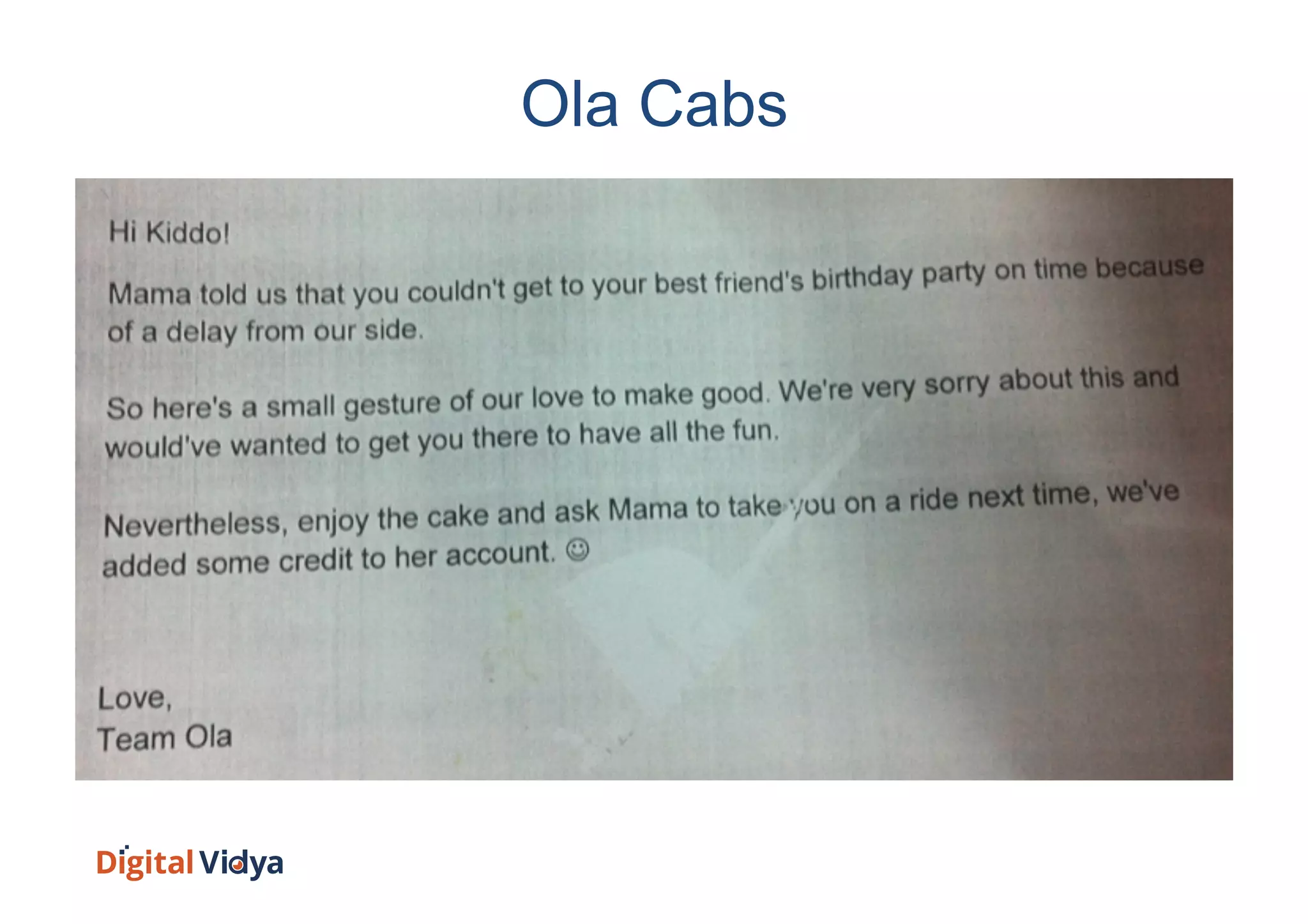 Ola Cabs
 