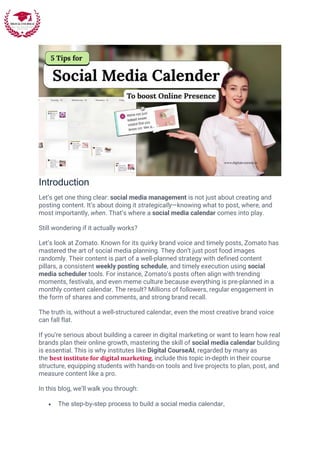 Social Media Marketing PDF | Digital CourseAI | PDF