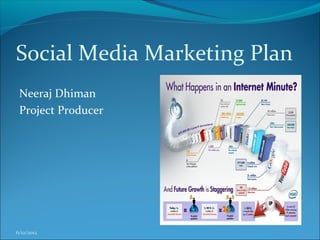 Social Media Marketing Plan
 Neeraj Dhiman
 Project Producer




6/12/2012
 