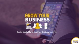 www.fraserhay.co.uk
© 2017 Fraser J. Hay, All Rights Reserved.
1
Social Media Marketing Plan Strategy for 2018.
 