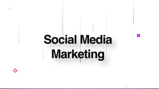 1
Social Media
Marketing
 