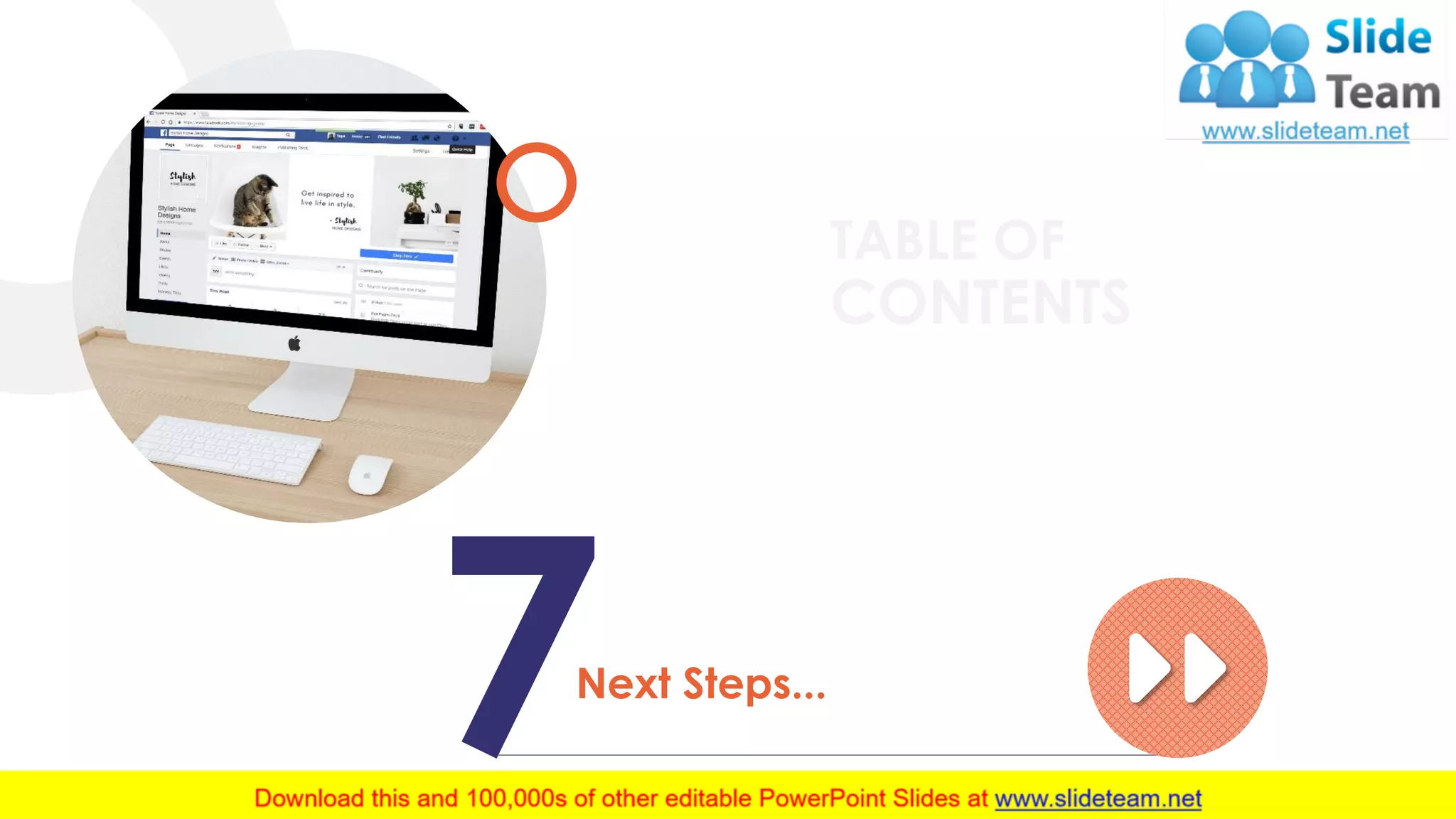 24
TABLE OF
CONTENTS
7Next Steps...
 