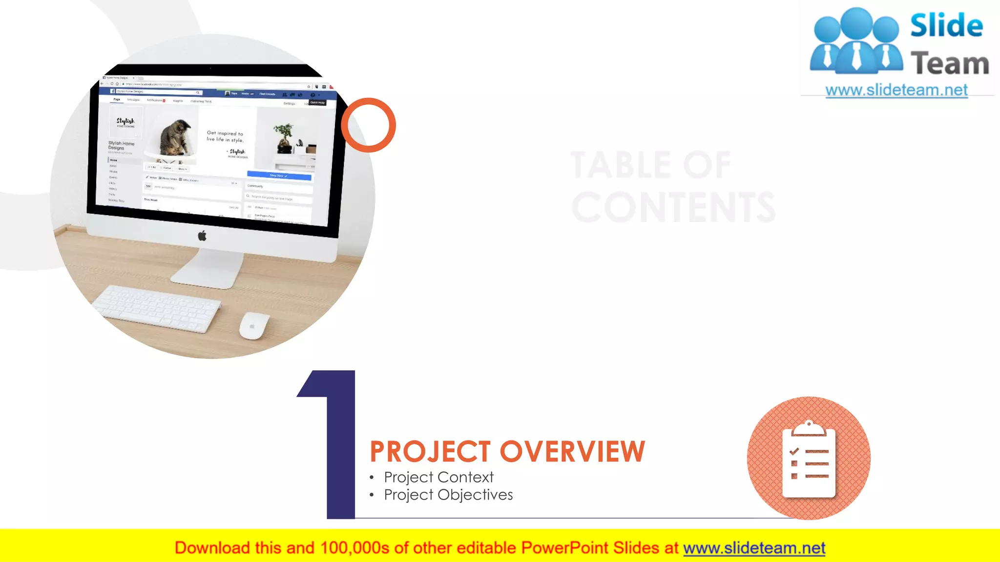 4
TABLE OF
CONTENTS
1PROJECT OVERVIEW
• Project Context
• Project Objectives
 