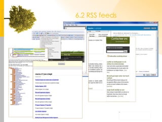 6.2 RSS feeds 