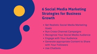 Social Media Marketing Strategy for Business Growth | PDF