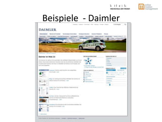 Beispiele  - Daimler<br />