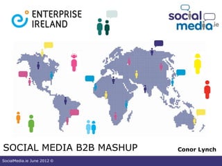 SOCIAL MEDIA B2B MASHUP      Conor Lynch
SocialMedia.ie June 2012 ©
 