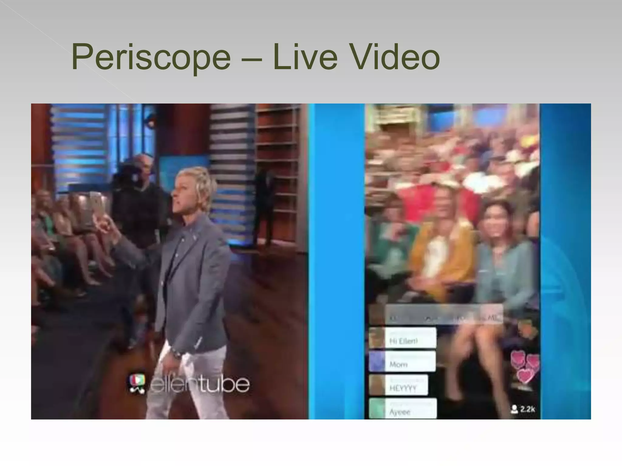 Periscope – Live Video
 