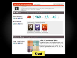 Klout
 
