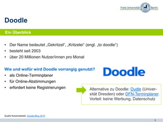 6
Facebook
• 1,94 Mrd. aktive Nutzer/innen weltweit
• 30 Mio. Nutzer/innen in Deutschland
• 47% der 14-29-jährigen Deutschen sind täglich bei Facebook
• 155 „Freunde“ hat jede/r Nutzer/in im Durchschnitt
• Geschäftsmodell basiert auf Werbung
Wie und wofür wird Facebook vorrangig genutzt?
• privates Networking (Freunde & Familie, Kollegen, Kontakte knüpfen,
Selbstdarstellung, Spiele spielen)
• Information und Unterhaltung (Hobbies, Marken, Unternehmen, Organisationen)
• Studium (informelles Lernen)
Quelle Nutzerstatistik: Facebook-Pressemitteilung vom 01.06.2017, ARD-ZDF-Onlinestudie 2016, Studie der Universität Oxford 2016
Ein Überblick
 