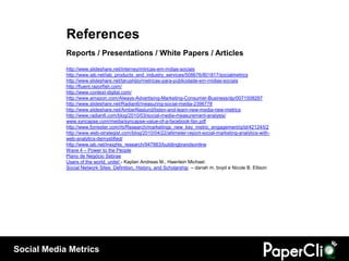 References
            Reports / Presentations / White Papers / Articles
            http://www.slideshare.net/interney/mt...