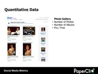 Quantitative Data

                         Photo Gallery
                       • Number of Photos
                      ...