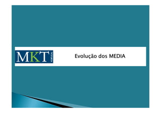 Evolução dos MEDIA
 