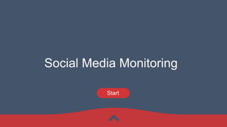 Social Media Monitoring
Start
 