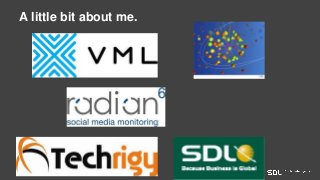 A little bit about me.
 