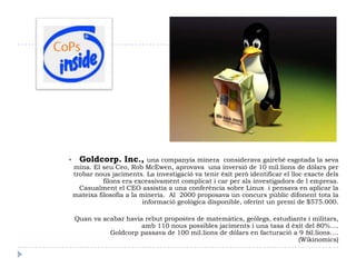 Prosumer  amb veu més audible  que la corporativa