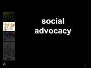 social
advocacy



           46
 