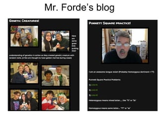 Mr. Forde’s blog 