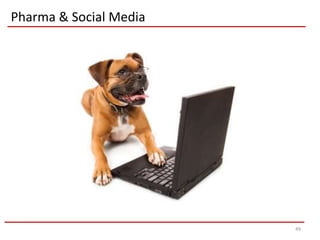 Pharma & Social Media




                        49
 