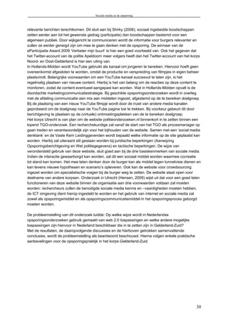 Social mediaopsporing
