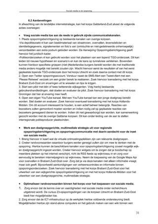 Social mediaopsporing
