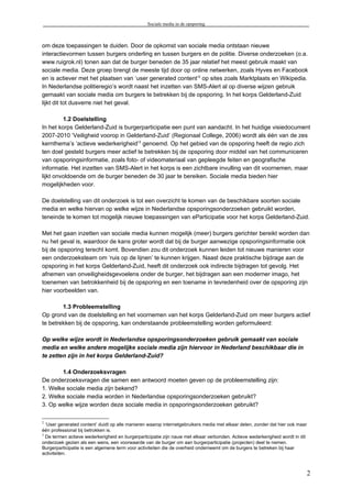 Social mediaopsporing