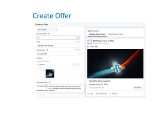 Create Offer
 