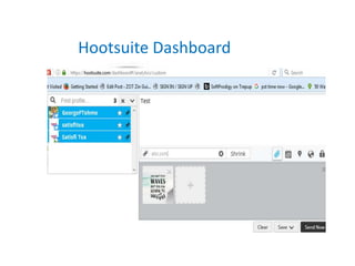 Hootsuite Dashboard
 
