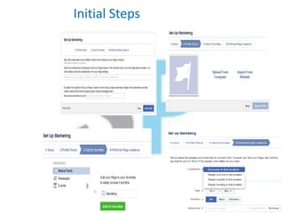 Initial Steps
 