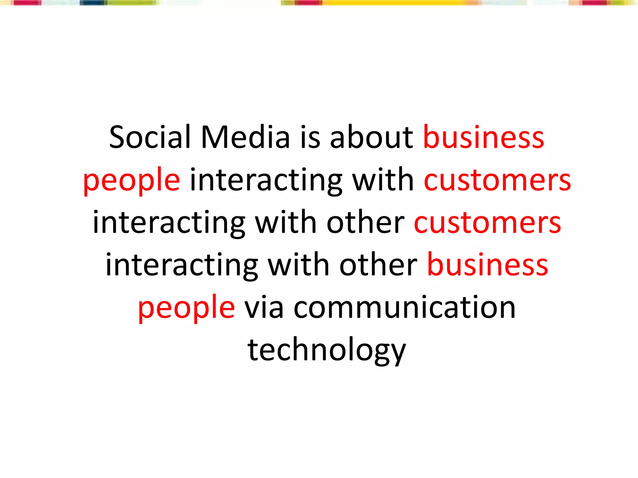 Social Media Overview