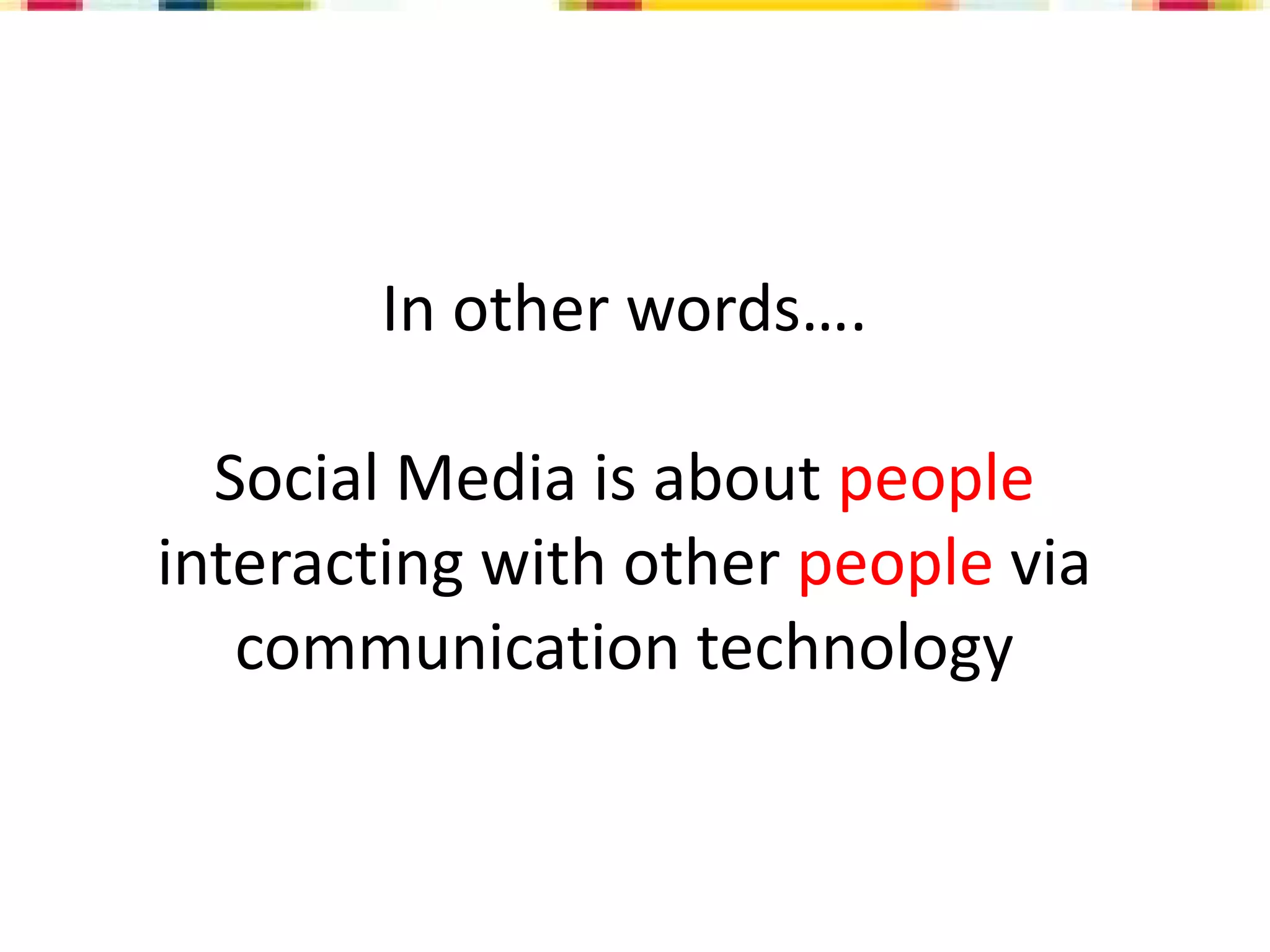 Social Media Overview