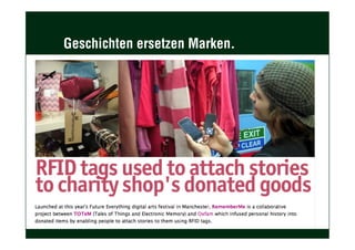 Geschichten ersetzen Marken.
 