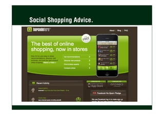 Social Shopping Advice.
 