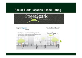 Social Alert: Location Based Dating.
 
