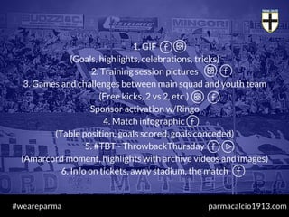 Parma Calcio 1913 - Facts and data