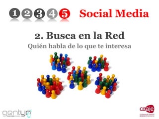 Social Media 2. Busca en la Red Quién habla de lo que te interesa 