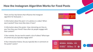 Social media platforms algorithm study - Instagram | PDF