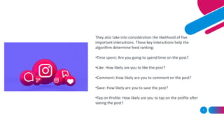 Social media platforms algorithm study - Instagram | PDF
