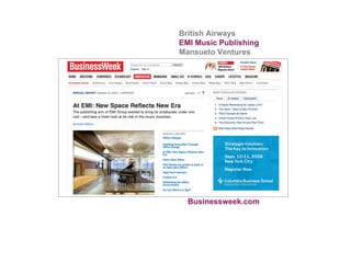 Businessweek.com British Airways EMI Music Publishing Mansueto Ventures 