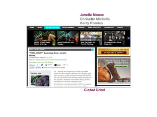 Global Grind Janelle   Monae Chrisette   Michelle Kerry Rhodes 