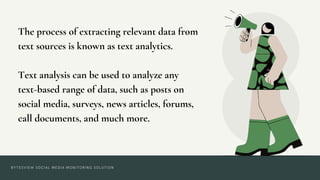 Text Analysis for Social Media | PDF